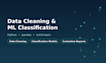 clean your data and build ml classification models with scikit learn