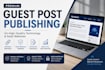 publish guest posts on premium technology and blogger outreach