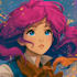 do anime character art