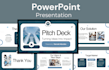 design improve powerpoint pitch deck presentation deck template
