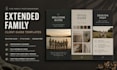 design extended family welcome guide style guide and session prep canva template