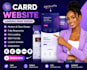 design carrd website, carrd landing page, redesign carrd website
