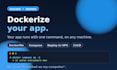 dockerize your app and set up docker and docker compose