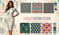 design seamless repeat logo patterns