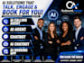setup b2b cold email outreach and sales lead generation campaigns