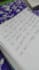 write anything with my beautiful handwriting