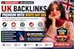 build UK backlinks premium with white hat SEO manually