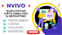 do qualitative data analysis for you using nvivo