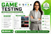 test steam game gameplay review testing beta testing qa  bug report feedback