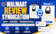 set up walmart review syndication