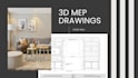 create electrical plan, autocad electrical drawing, lighting, mep permit ready