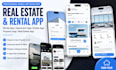 develop real estate app, hotel booking app, house renting app, agent app,