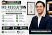provide professional irs resolution from a licensed US CPA