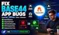 fix base44 app bugs with claude code expert vibe coding debug deployment fix