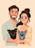 draw a cute disney style portrait