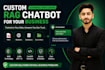 build a custom rag chatbot trained on your business data