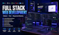 create a responsive full stack web app with modern UI UX