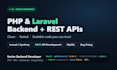 develop your PHP laravel backend and rest API