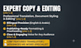 translate, copyedit, and format your document professionally