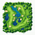 design a clean and professional vector map of your golf course