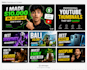 design eye catching youtube thumbnails for gaming, tech and vlog videos