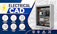 electrical cad wiring diagram schematic drawing panel layout plc wiring