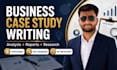 write a professional business case study analysis and report