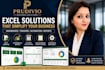 create excel dashboards, trackers and business automation tools