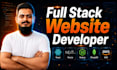 full stack website development, react website, saas website, backend developer
