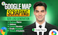 do google map scraping , b2b lead generation, web scraping