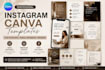 design professional canva social media templates