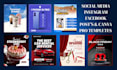 design eye catching social media post for instagram facebook