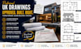 draw uk planning permission building regulations and structural drawings
