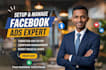 setup, manage and optimize high converting facebook ads campaign