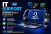 be your remote IT technical support and computer assistant