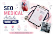 write medical articles and health blogs
