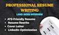 write ats resumes for medical, engineering and academic jobs