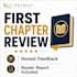 review your first chapter and tell you if it hooks readers