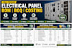 prepare electrical panel bom, boq and material costing