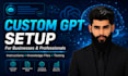 build a professional custom gpt in the chat gpt