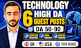 publish tech guest post on high da USA UK technology blogs