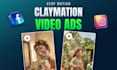 create a claymation and stop motion video ad