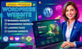 design or redesign luxury website, business wordpress website design