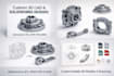 cnc cad design, machine part modeling, solidworks,hardware product cad design