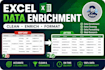 clean, format and enrich your excel data