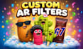 create custom ar vtuber 3d avatar for lens studio, snap camera for streaming