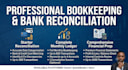 do excel data entry, data cleaning, and bank reconciliation