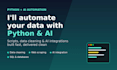 automate your data tasks with python and ai