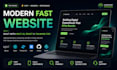 build a modern fast responsive website with nextjs react tailwind and cms