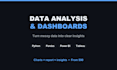 do data analysis and build interactive dashboards in python